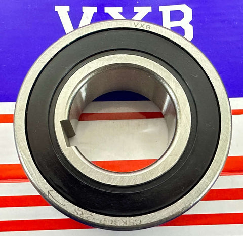 CSK30P-2RS One-Way Bearing Sealed Sprag Freewheel Clutch Bearing - One Key-way on the inner Ring - Buy Bearings online - Fast US Shipping