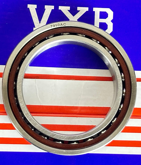 7910AC Angular Contact Bearing 50mm ID x 72mm OD x 12mm Width - Buy Bearings online - Fast US Shipping