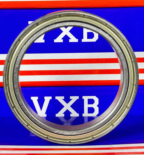 6812ZZ Bearing 60x78x10mm - Double Shielded Ball Bearing front view with metal shields visible.