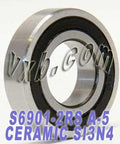 2RS Hybrid Ceramic Bearing 12x24x6mm Stainless Steel ABEC- Buy Bearings online - Fast US Shipping