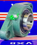 1-1/4" Bearing UCFL206-20 - 2-Bolt Flanged Cast Housing Mounted Bearing - Buy Bearings online - Fast US Shipping