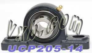7/8 Bearing UCP205-14 + Pillow Block Cast Housing Mounted Bearing - Buy Bearings online - Fast US Shipping