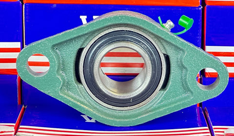 1-1/4" Bearing UCFL206-20 - 2-Bolt Flanged Cast Housing Mounted Bearing - Buy Bearings online - Fast US Shipping