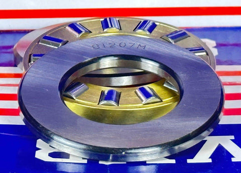 81207M Thrust  Roller 81207M  35x62x18mm  Gaiola de bronze - Compre rolamentos online - Envio rápido para os EUA
