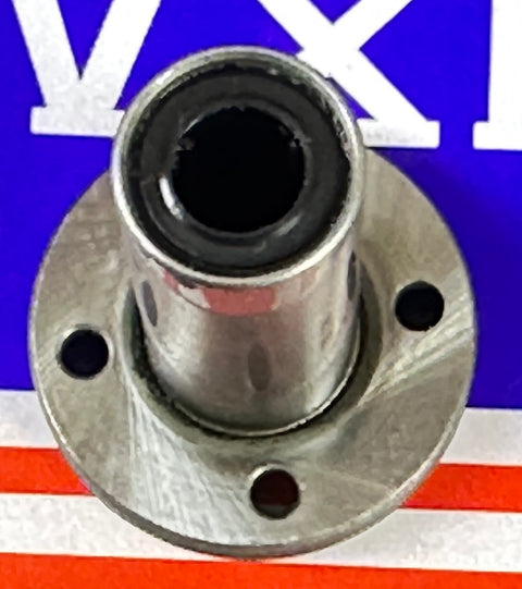 8mm Round Flanged Long Bushing Linear Motion LBF8LUU - Comprar rolamentos on-line - Envio rápido para os EUA