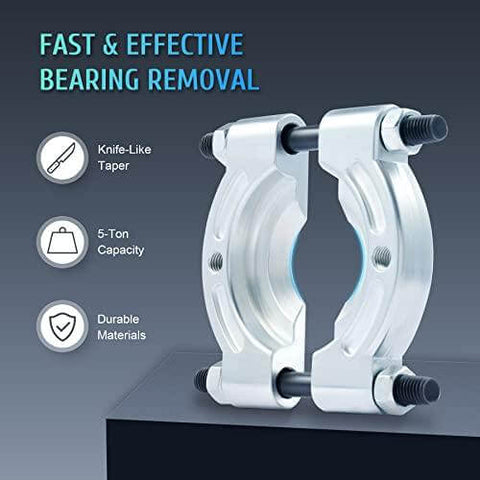 Kit separador e extrator de rolamentos - Capacidade de 5 Ton - Comprar rolamentos on-line - Envio rápido para os EUA