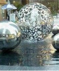Christmas Decoration 7" Stainless Steel Mirror Shiny Ball - Buy Bearings online - Fast US Shipping