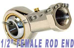 Female Rod End PHSB8L 1/2 Left hand Bearing - Comprar rolamentos on-line - Envio rápido para os EUA