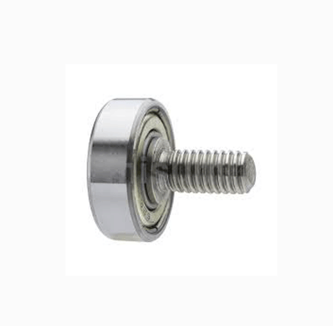 Mini Cam Follower 3x7x3mm Ball Bearing - M3 4mm Bolt com design stainless steel