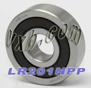 LR201NPP Track Roller Bearing 12x35x10mm - Sealed Cam Follower close-up view