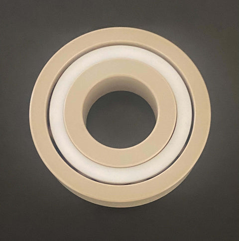 Rolamento de esferas PEEK 6306 + esferas Stainless Steel + gaiola PTFE - Comprar rolamentos on-line - Envio rápido para os EUA