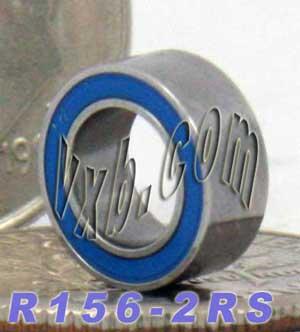 Rolamento R156-2RS 3/16" x " x inch - Sealed - Miniatura - Comprar rolamentos on-line - Envio rápido para os EUA