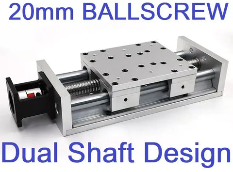 Módulo de roteadorCNC de Linear Motion  de 12" - Parafuso de esferas para serviço pesado - 20mm de avanço - Comprar rolamentos on-line - Envio rápido para os EUA