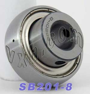SB201-8 Bearing 1/2" Bore Insert Mounted Bearing - Buy Bearings online - Fast US Shipping