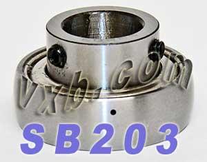 SB203 Bearing 17mm Bore Insert Mounted Ball Bearing - Buy Bearings online - Fast US Shipping