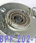 SBPF202-10 5/8 Pressed Steel Bearing 3-Bolt Flanged Mounted Bearing - Buy Bearings online - Fast US Shipping