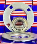 SBPF208-24 Pressed Steel Housing Bearing 4-Bolt Flanged Mounted - Buy Bearings online - Fast US Shipping