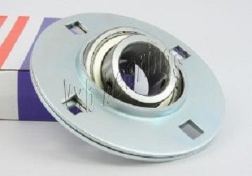 SBPF208-24 Pressed Steel Housing Bearing 4-Bolt Flanged Mounted - Buy Bearings online - Fast US Shipping