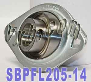 Rolamento SBPFL205 Pressed Steel Housing Unit 2-Bolt Flanges - Comprar rolamentos on-line - Envio rápido para os EUA