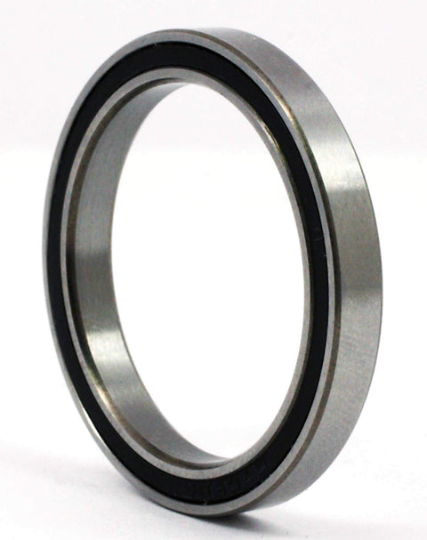 JU065CP0 Sealed Thin Slim Bearing 6.5" ID x 7.25" OD x 0.50" Width side view showcasing its slim profile and sealed design.