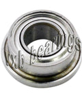 SFR2ZZ ABEC3 OIL Flanged Stainless Steel Bearing 1/8" x " x inch - Buy Bearings online - Fast US Shipping