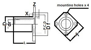 SMK50 50mm Slide Bush Bushings Motion Linear Bearing - Comprar rolamentos on-line - Envio rápido para os EUA