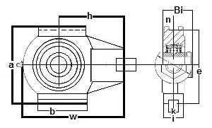 SUCT205-15-PBT Flange 2 Bolt Stainless Steel 15/16 Bearing - Buy Bearings online - Fast US Shipping