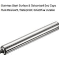 Roller transportador por gravidade Roller ,5" de diâmetro x " de comprimento - Stainless Steel  Compre rolamentos online - Envio rápido nos EUA